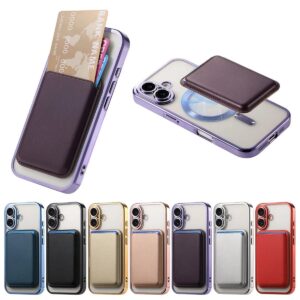 iPhone 17 Card Wallet Plated Wallet Case product image