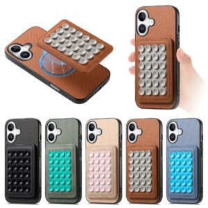 iPhone 17 Fiber Texture Card Wallet Case product image