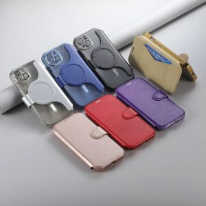 iPhone 17 Magnetic Business Plated Folio Case product image