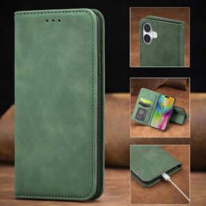 iPhone 17 Matte Soft-Touch Magnetic Clasp Case product image