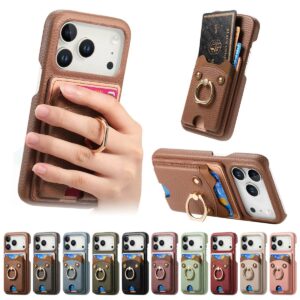 iPhone 17 Pro Max Litchi Texture Cute Bear Case product image