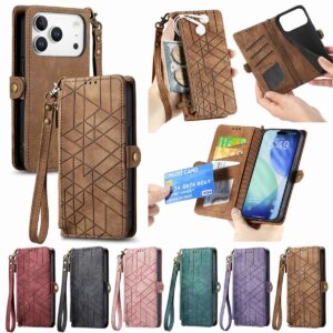 iPhone 17 Pro Zip Lanyard Wallet Case product image