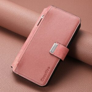 iPhone 17 Vintage Magnetic Zip Wallet Case product image