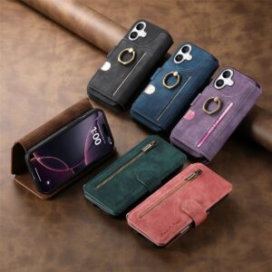 iPhone 17 Vintage Wallet Card Slot Wallet Case product image