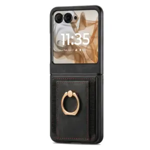 Motorola Razr 60 Vintage Ring Card Slot Wallet Case product image