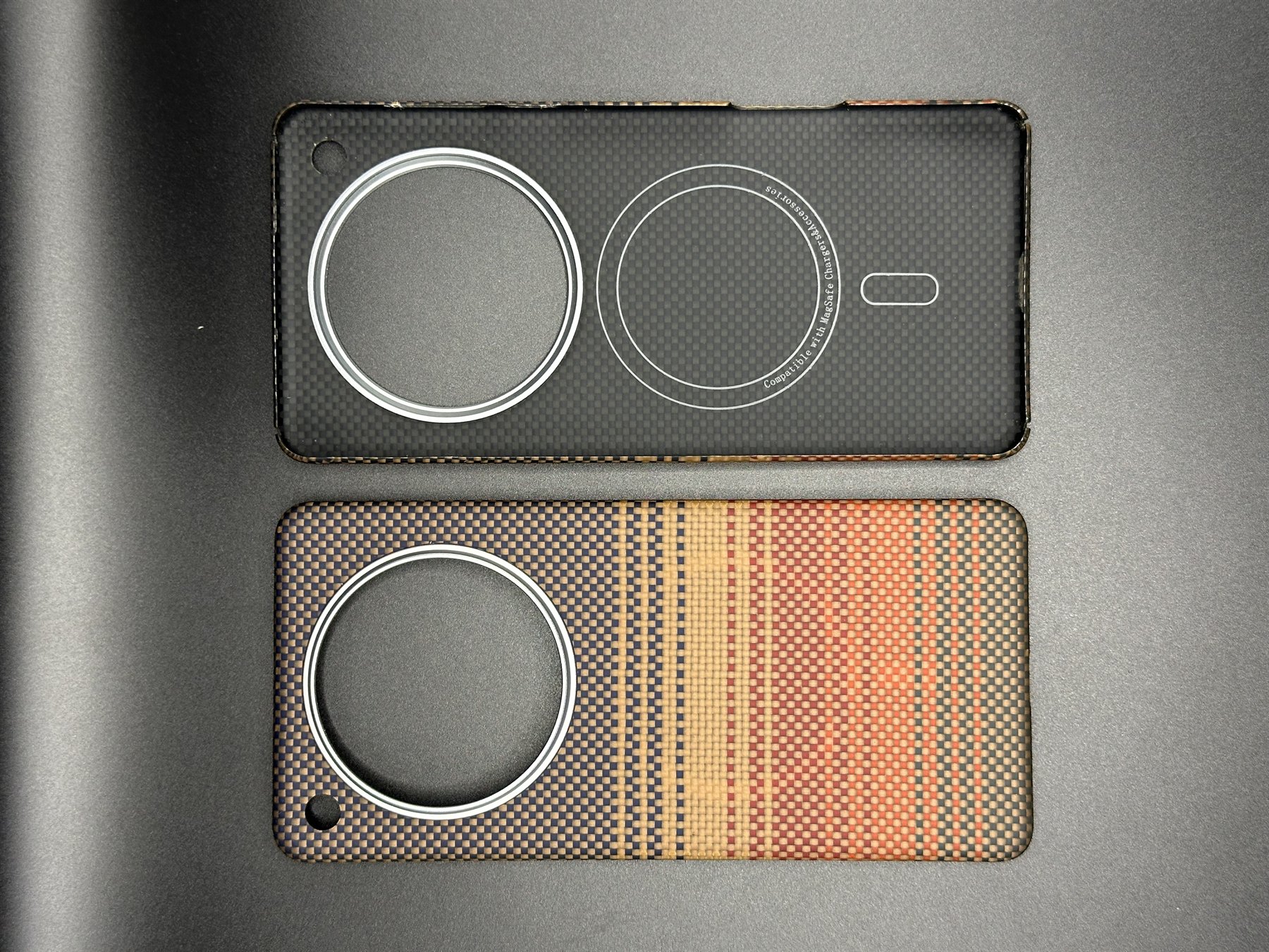 Sunset Red Magnetic Ring phone case for OPPO Find X8 Pro