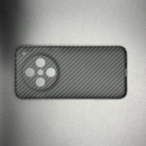 Carbon Fiber Floral Camera Cutout phone case for OPPO Find X8