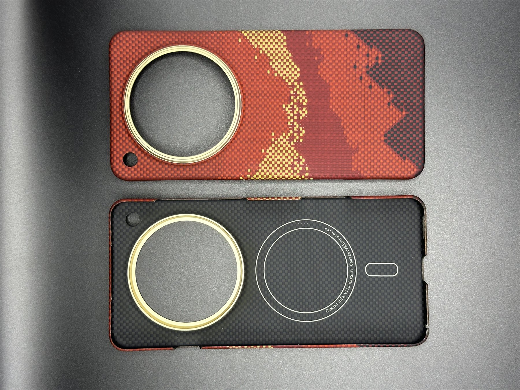 Rainbow Magnetic Ring phone case for OPPO Find X8 Ultra