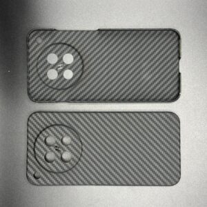 Carbon Fiber Floral Camera Cutout phone case for OPPO Find X8s