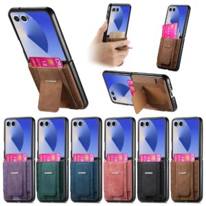 Samsung Galaxy Z Flip7 Vintage Kickstand Folding Case product image