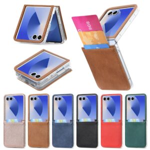 Samsung Galaxy Z Flip7 Card Slot Slim Wallet Case product image