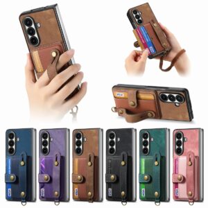 Samsung Galaxy Z Fold7 Vintage Lanyard Wrist Strap Case product image