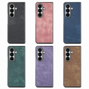 Samsung Galaxy Z Fold7 Vintage Leather Texture Case product image