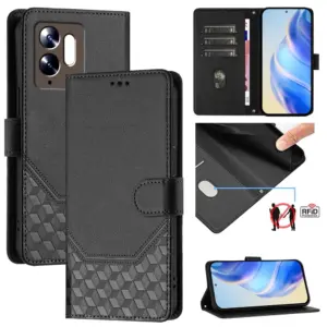 Xiaomi POCO C95 PRO Honeycomb RFID Blocking Wallet Case product image